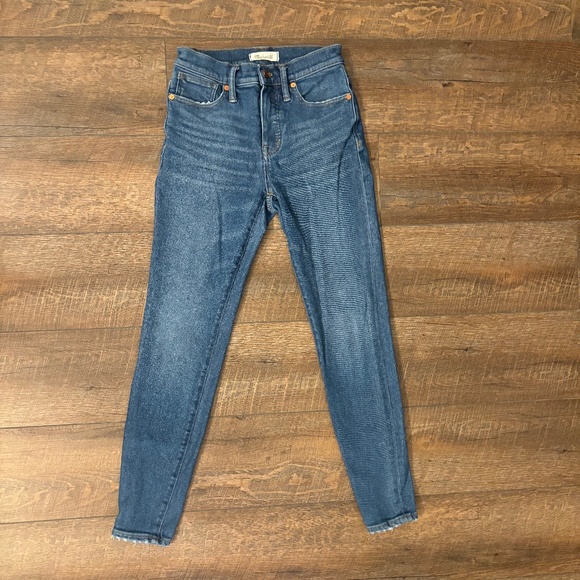 Madewell 9" High Rise Skinny Jeans Sz 26 - Picture 1 of 5